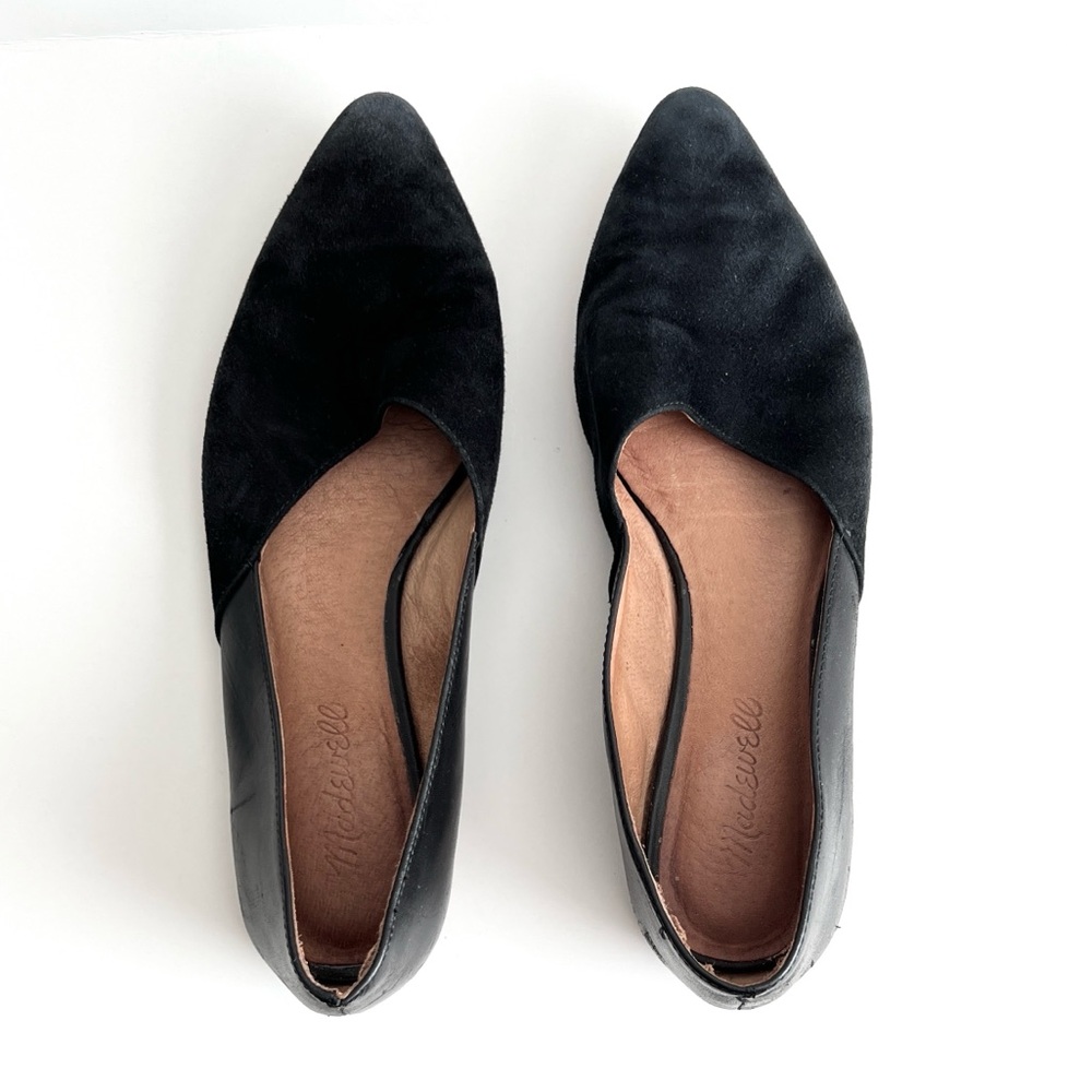 Madewell Lizbeth Suede Leather Flats - Picture 4 of 7